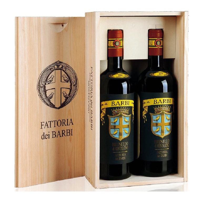 VINO FATTORIA DEI BARBI 2017 DOCG-75CL (1 pz) BRUNELLO DI MONTALCINO